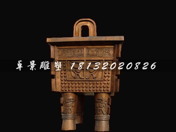 大連星海國際游樂場銅鼎4米高2