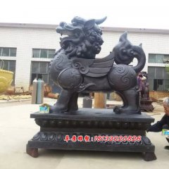 銅麒麟，銅雕麒麟，鑄銅麒麟雕塑