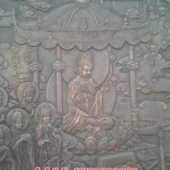 寺廟銅浮雕，紫銅浮雕