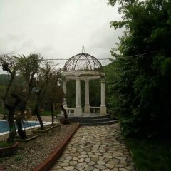 別墅石亭子，石頭亭子雕塑