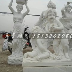 西方人物石雕，人物石雕