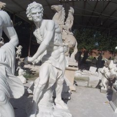 西方人物石雕，漢白玉人物石雕