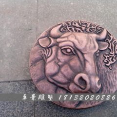 十二生肖銅浮雕，銅十二生肖浮雕