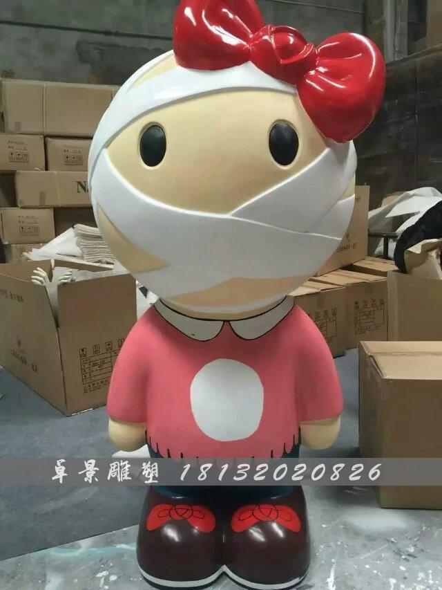 玻璃鋼卡通雕塑，玻璃鋼動物雕塑 (2)