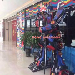 變形金剛雕塑，玻璃鋼仿真雕塑