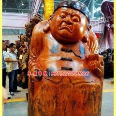 玻璃鋼財主雕塑，玻璃鋼人物雕塑