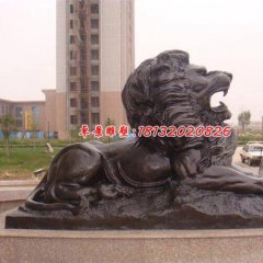 銅獅子，西洋獅子銅雕