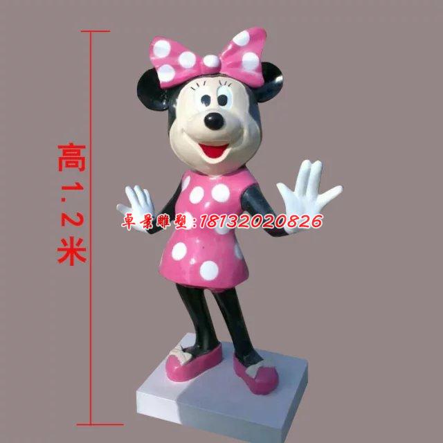 玻璃鋼米老鼠雕塑，玻璃鋼卡通雕塑 (1)