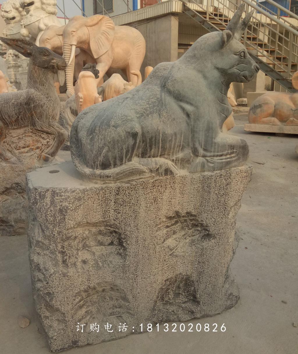 十二生肖石雕，公園仿古十二生肖石雕 (1)