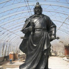 鄭和銅雕，廣場(chǎng)古代名人銅雕