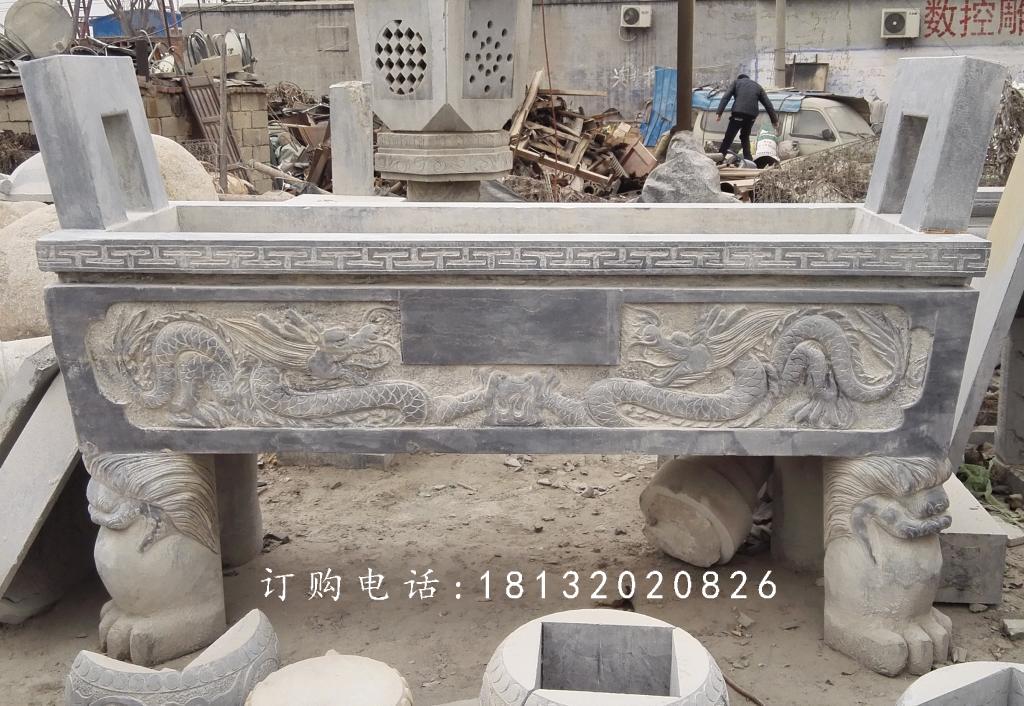 石雕鼎，青石鼎雕塑