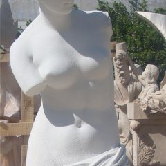 斷臂維納斯石雕，漢白玉人物石雕