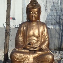 釋迦牟尼佛銅雕，寺廟銅佛像