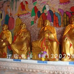 玻璃鋼十八羅漢雕塑，寺廟羅漢雕塑