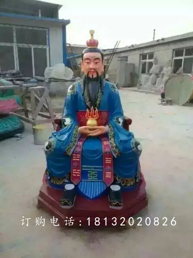 玻璃鋼鎮元子雕塑，神仙玻璃鋼雕塑