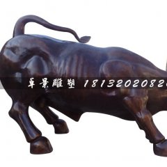 華爾街銅牛，廣場(chǎng)動(dòng)物銅雕