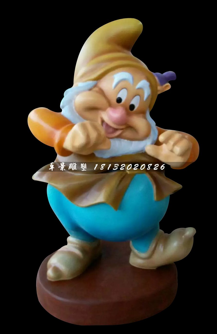 小矮人雕塑，玻璃鋼卡通雕塑 (5)