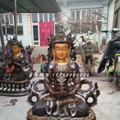 長壽佛銅雕，寺廟銅佛像