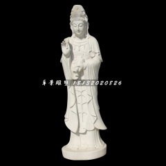 觀世音菩薩石雕，立式佛像