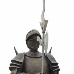 西方戰(zhàn)士銅雕，廣場人物銅雕