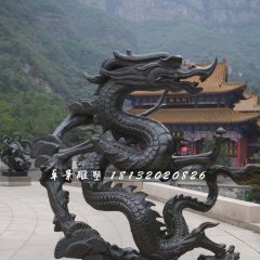 神龍銅雕，神獸銅雕