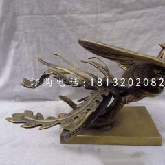 鳳凰銅雕，廣場鳳凰雕塑