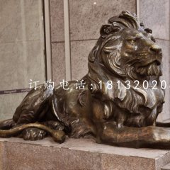 匯豐獅銅雕，歐式銅獅子