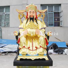 財(cái)神爺?shù)袼?，玻璃鋼神? width=