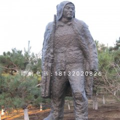 民兵銅雕，公園紀(jì)念銅雕