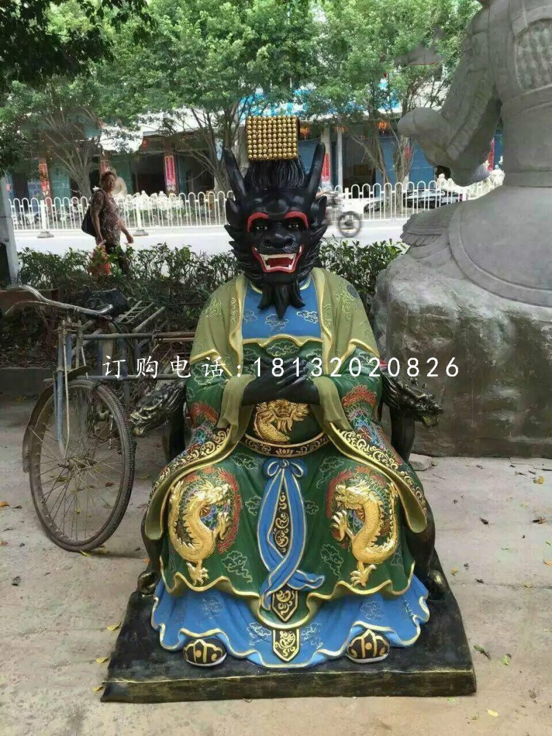 龍王雕塑，玻璃鋼神仙