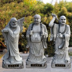 大理石十八羅漢，佛像石雕