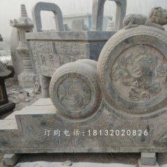 石雕門(mén)墩仿古抱鼓石