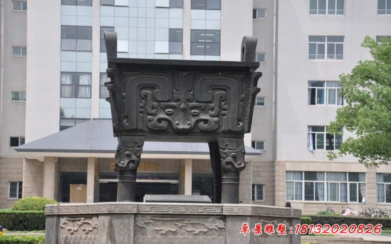 銅鼎雕塑，小區銅雕鼎 (1)[1][1]