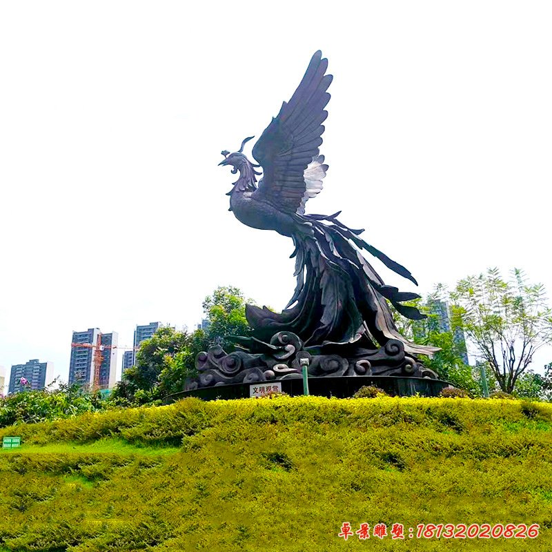 廣場(chǎng)景觀動(dòng)物銅雕[1]