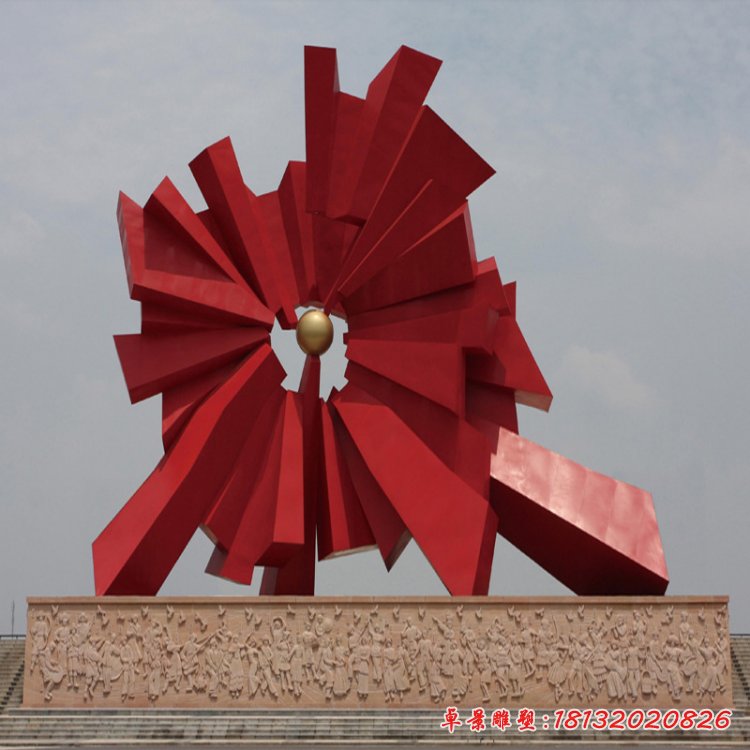 戶外大型不銹鋼雕塑定制校園廣場標志性建筑雕像金屬園林景觀擺件28015 戶外大型不銹鋼雕塑定制校園廣場標志性建筑雕像金屬園林景觀擺件28015