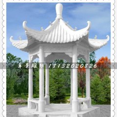 石涼亭，漢白玉石涼亭