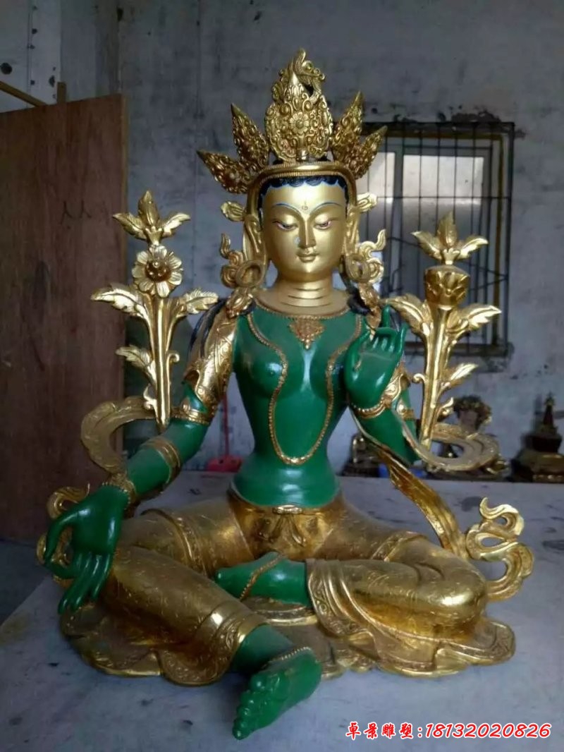 藏佛銅雕，密宗佛銅雕