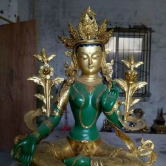 藏佛銅雕，密宗佛銅雕