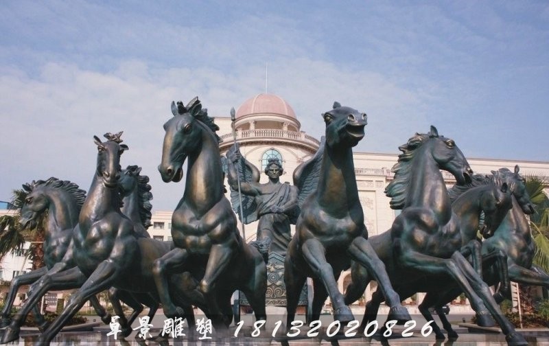 阿波羅戰(zhàn)馬銅雕，阿波羅戰(zhàn)車(chē)銅雕