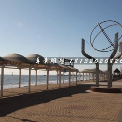 托起地球雕塑，不銹鋼廣場雕塑