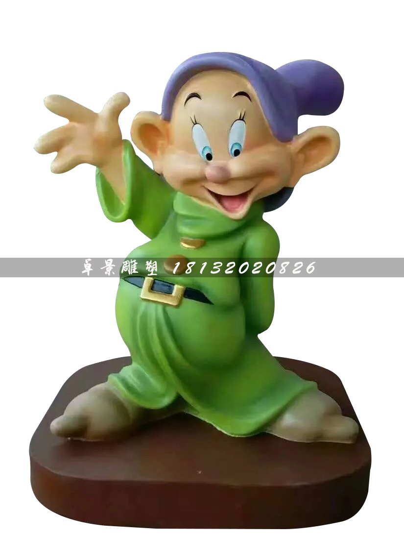 玻璃鋼小矮人雕塑，卡通玻璃鋼雕塑 (2)