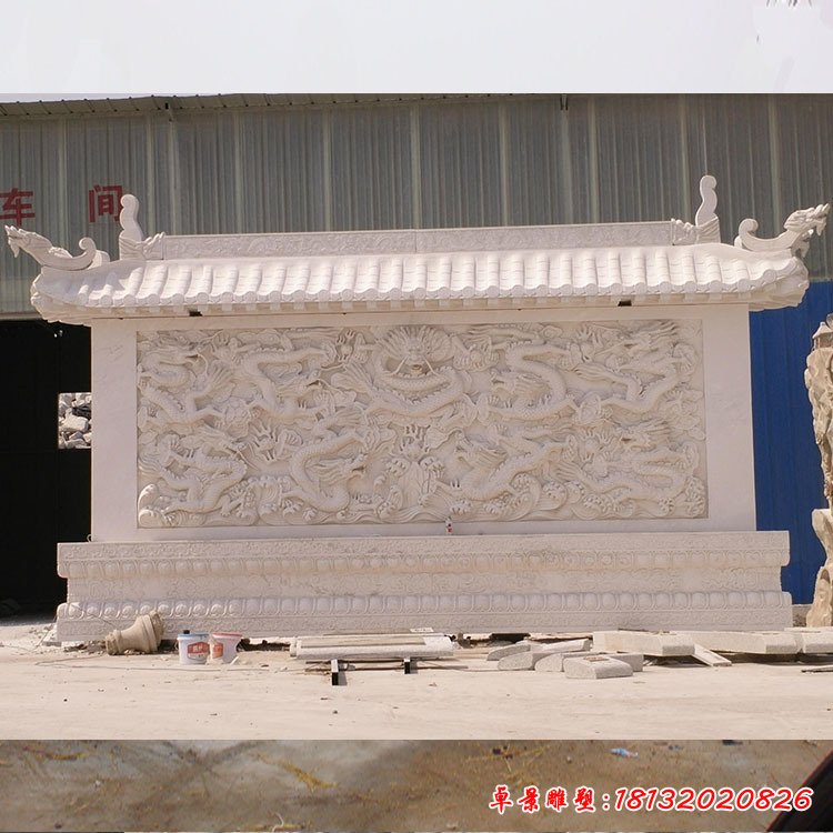 定做批發 嘉祥石雕浮雕壁畫影壁 花崗巖漢白玉 室內外雕刻壁畫11352