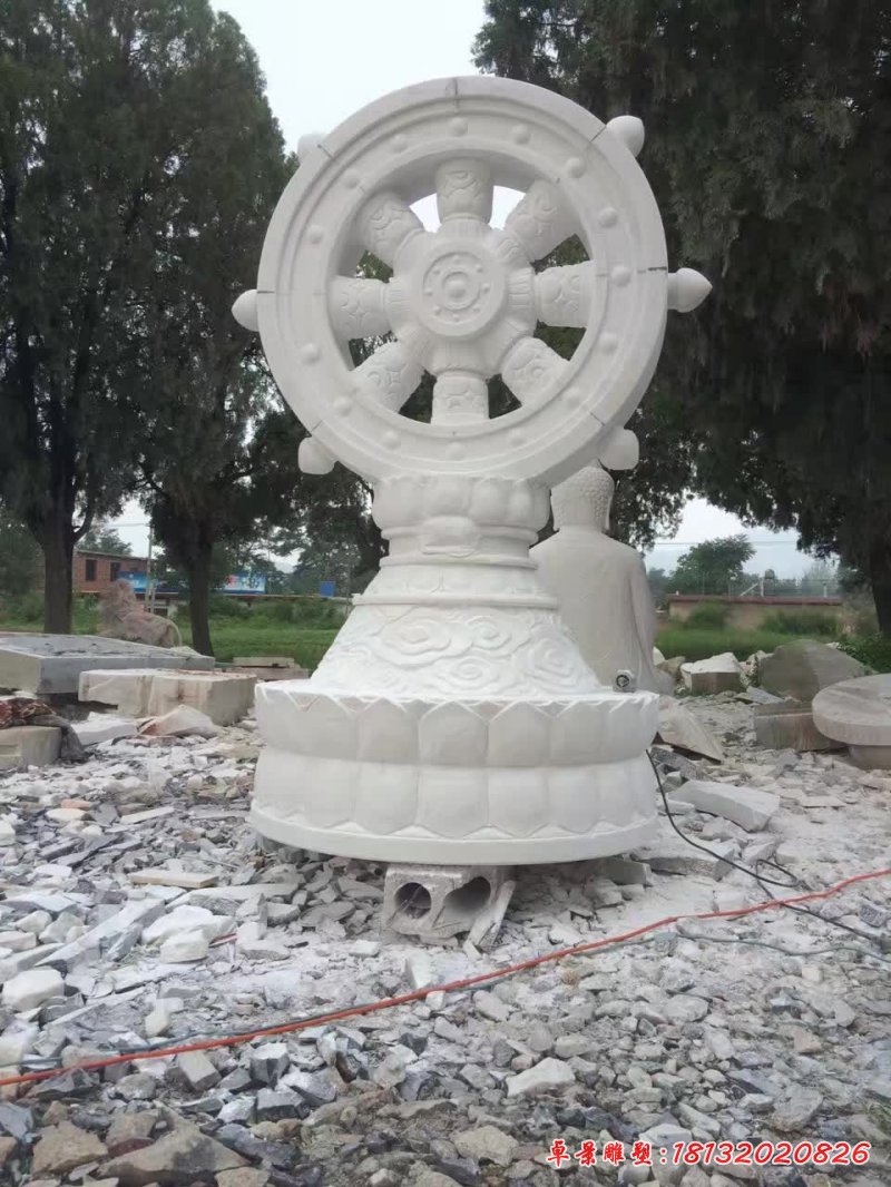 船舵景觀(guān)石雕 (2)