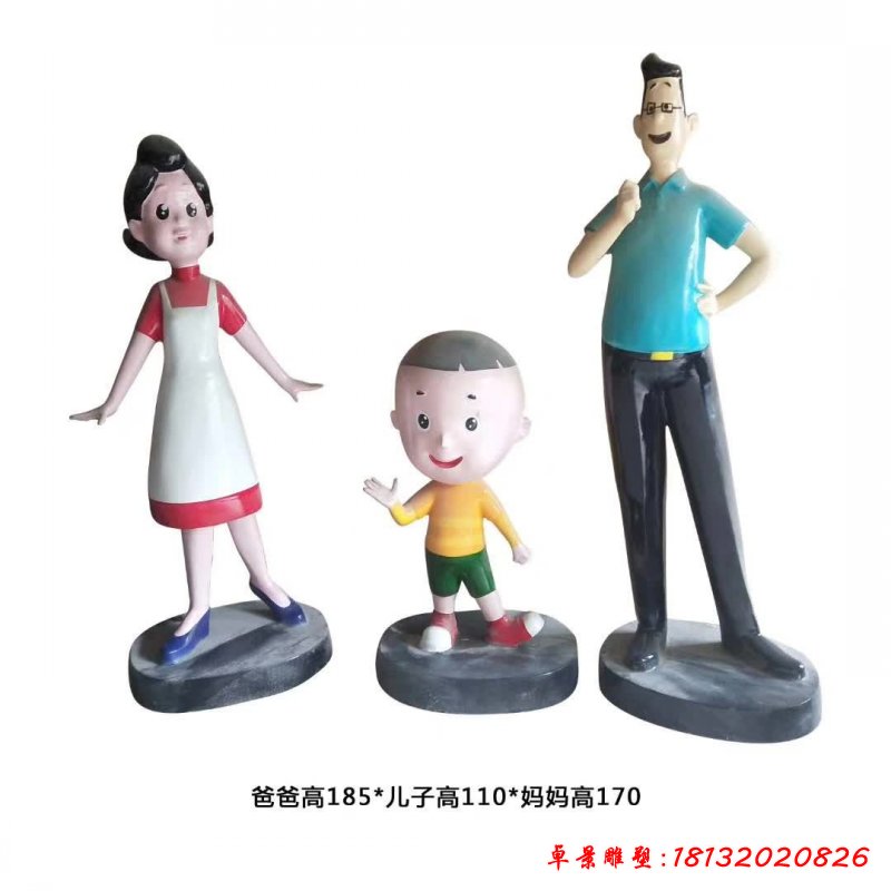 玻璃鋼大頭兒子雕塑_副本 - 副本