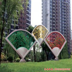 不銹鋼別墅景觀雕塑