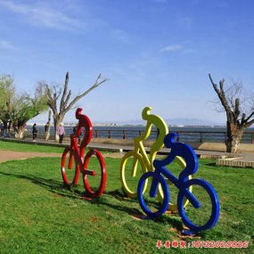 公園綠地不銹鋼雕塑