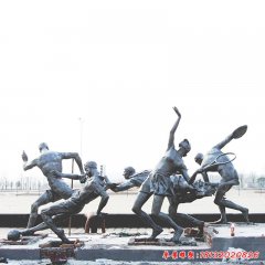 運動體育人不銹鋼雕塑