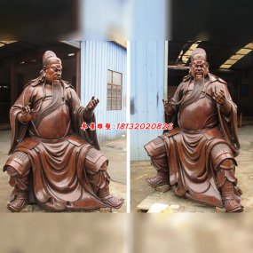 人物鍛銅雕塑訂做