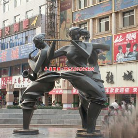 音樂(lè)人物銅雕塑