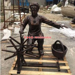 銅人物雕塑